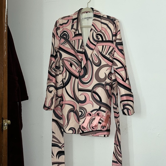Flamingo Swirl BB Suit Jacket - Picture 5 of 6